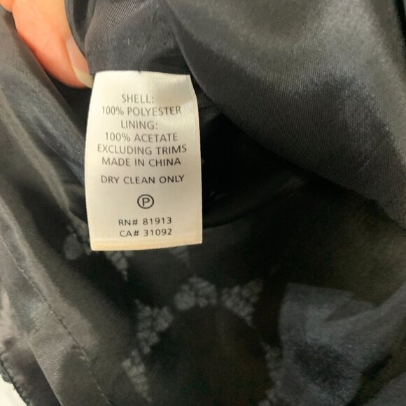 Anthropologie Plenty Tracy Reese Black Pleated Sheer Crochet Lace A-Line Skirt - Picture 8 of 11